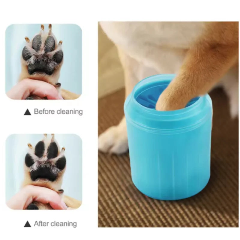 Nettoyeur de Pattes pour Animaux en Silicone Souple