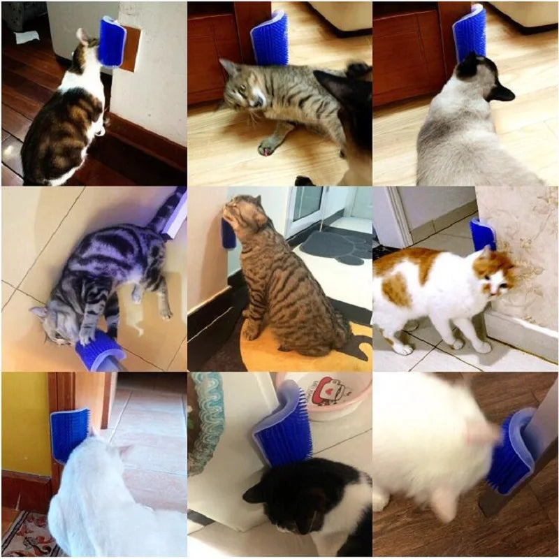 Katzen-Bürste & Massagegerät