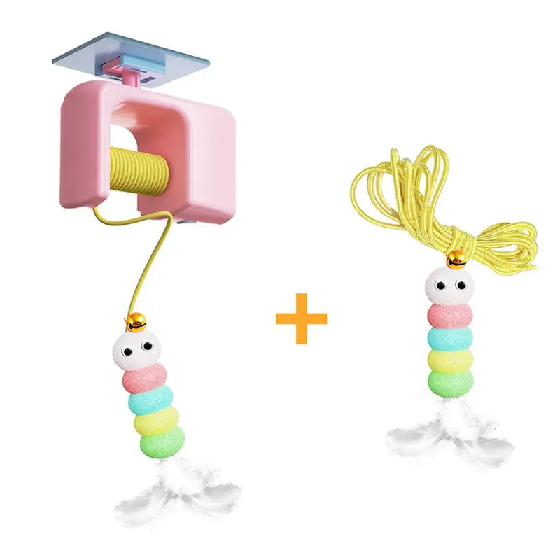 Automatic Interactive Cat Teaser with Rechargeable Motor
