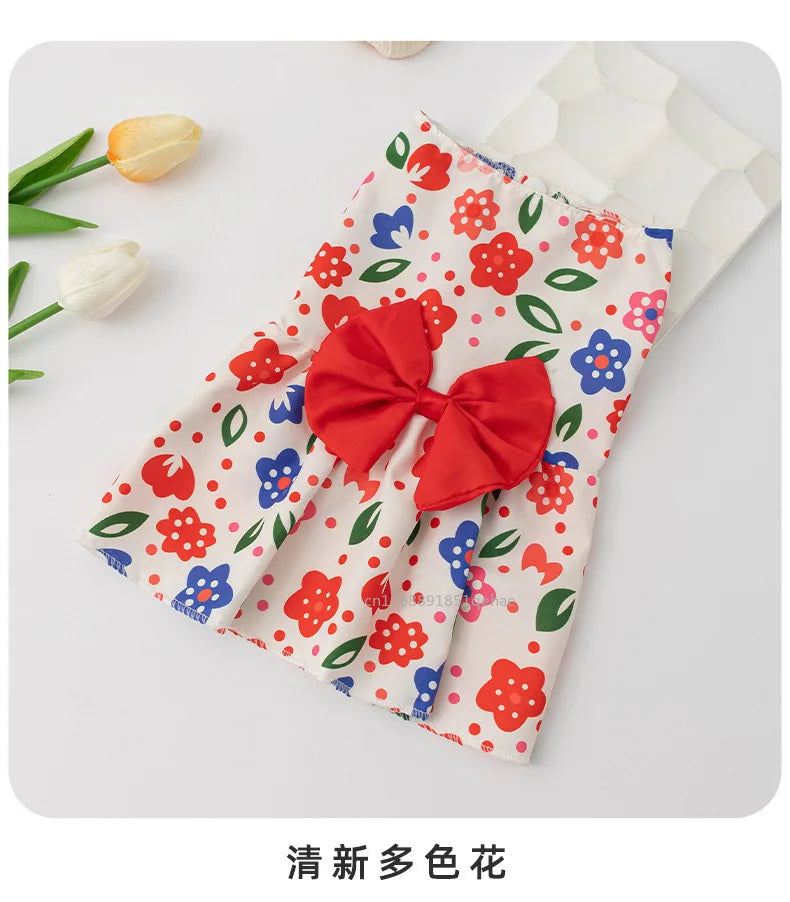 Flower Princess Dress for Small Dogs