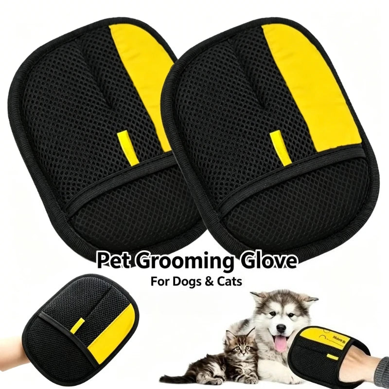 Double-Sided Electrostatic Pet Hair Remover Glove