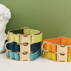 Velvet Adjustable Dog Collar, Leash and Harness Set