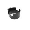 Porte-gobelet portable noir pour voitures et motos.