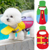 Dog Life Jacket with Removable Front Floats for Swimming & Outdoor Adventures