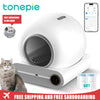 Arenero Automático para Gatos con Autolimpieza y Control por App