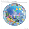 Ocean-Themed Cat Water Play Mat for Interactive Fun
