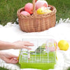 Portable Double Shoulder Bird Carrier Bag with Perch