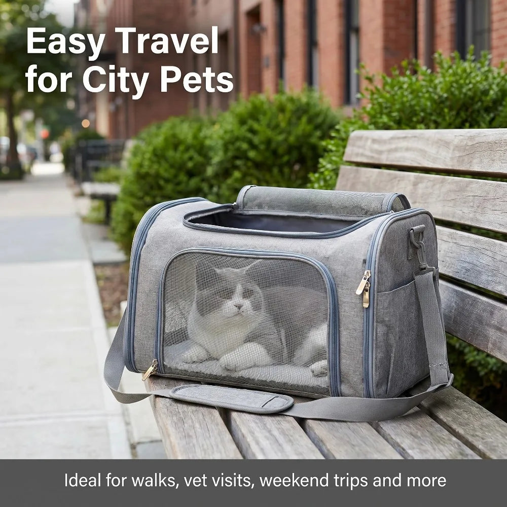 Breathable Pet Carrier Bag for Small Dogs and Cats