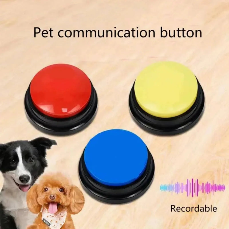 Dog Communication Buttons With 30s Voice Recording For Training