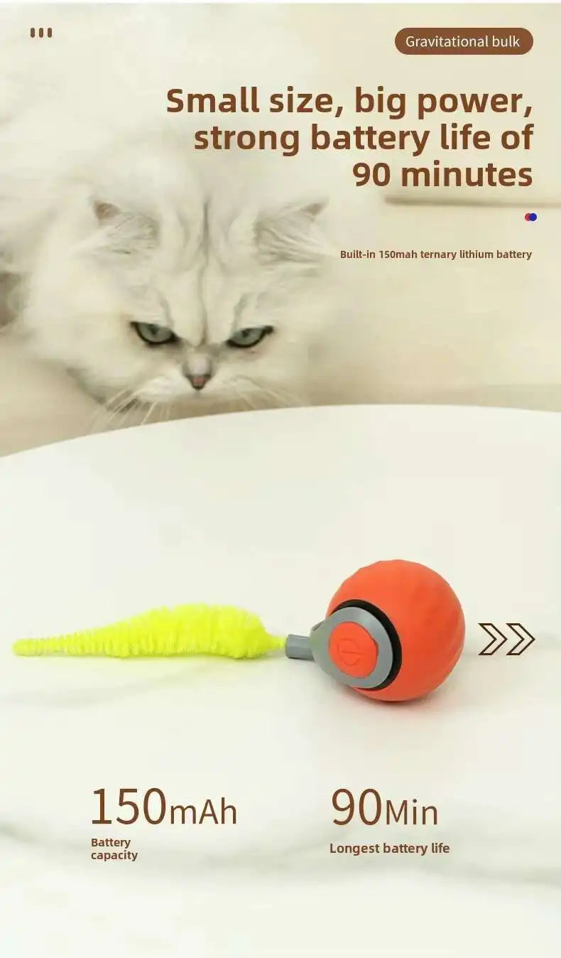 Juguete Interactivo para Gatos con Cola en Movimiento