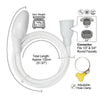 Pet Bath Shower Sprayer with Adjustable Flow and Extended Hose
