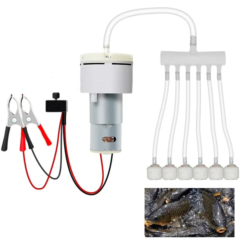 DC 12V Mini Aquarium Air Pump with PWM Control