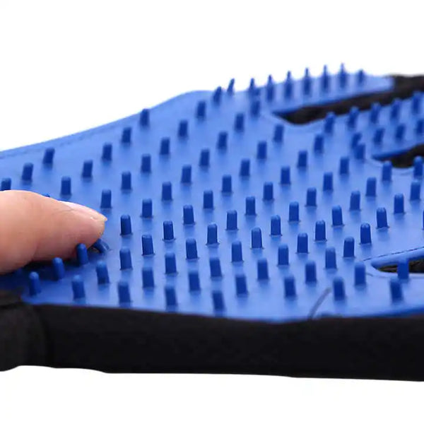 Gants de toilettage doux pour animaux