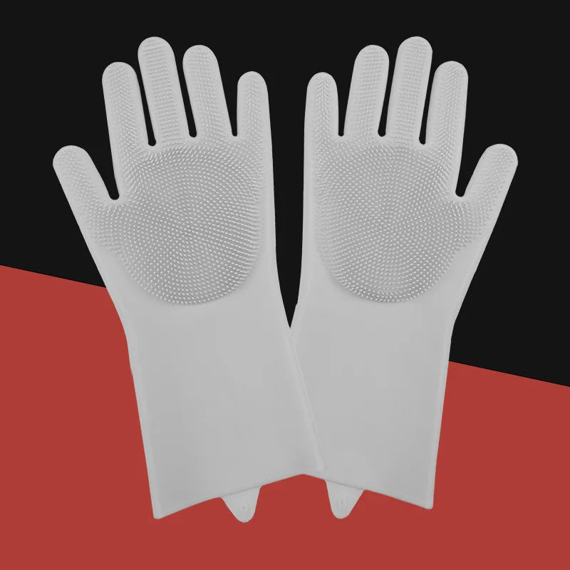 Silicone Pet Grooming Gloves for Dogs and Cats