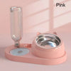 2-in-1 Pet Water Dispenser and Food Bowl