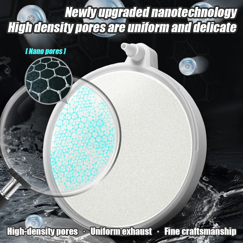 Aquarium Air Stone Disc Diffuser for Fish Tanks & Hydroponics