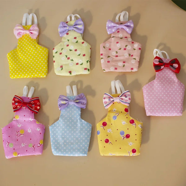 Parrot Diaper Flight Suit with Bow Tie