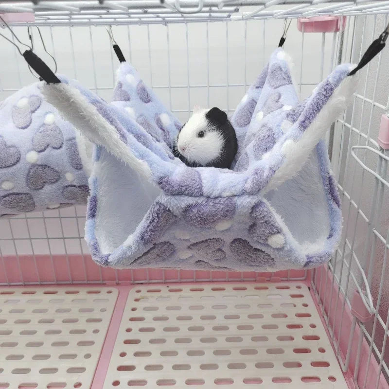 Hamac Double Couche pour Petits Animaux