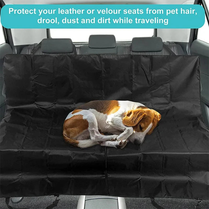 Waterproof Dog Car Seat Cover 1pc/2pcs 600D Oxford Cloth