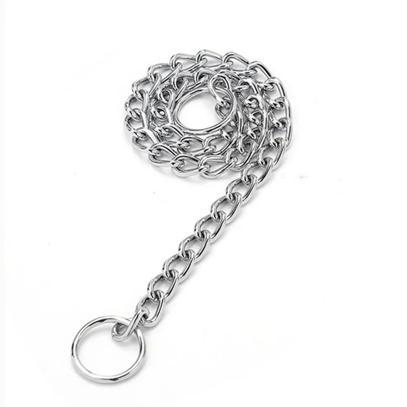 Halsband aus Edelstahl mit Rutschkette