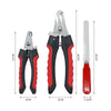 Surgical-Grade Stainless Steel Pet Nail Clippers for Dogs & Cats