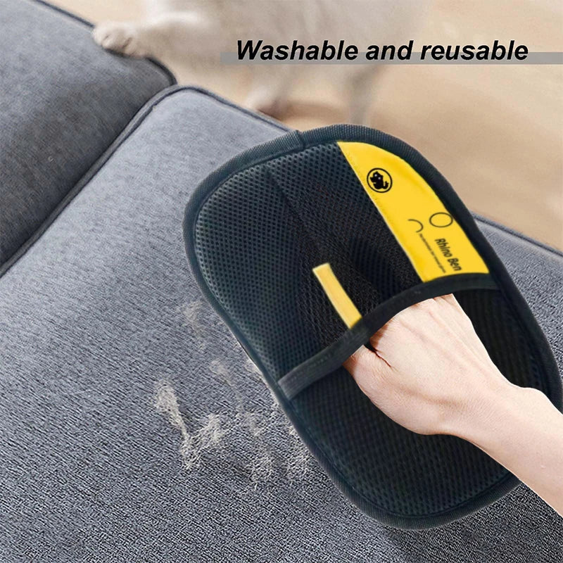 Electrostatic Pet Hair Removal Gloves for Cats and Dogs