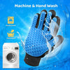 Pet Hair Remover Gloves – Dog & Cat Grooming Brush