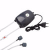 Quiet Dual-Outlet Aquarium Air Pump with Check Valve