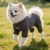 Cozy High-Collar Dog Pajamas – Four-Legged Sleepwear for Large Breeds