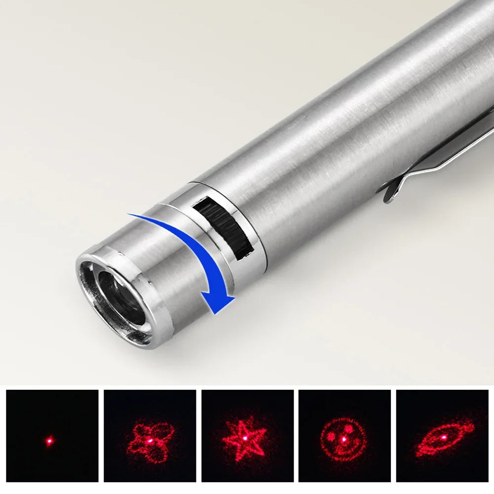 Rechargeable LED Cat Laser Pointer with Multiple Modes