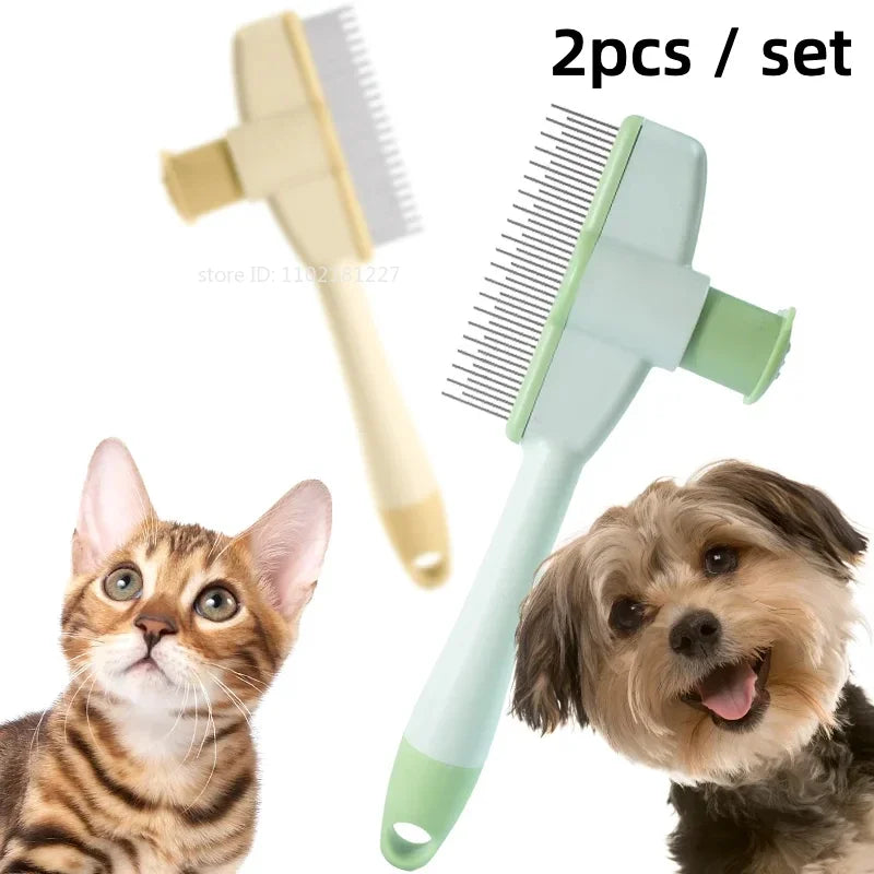 Brosse de toilettage et masseuse multifonction pour animaux