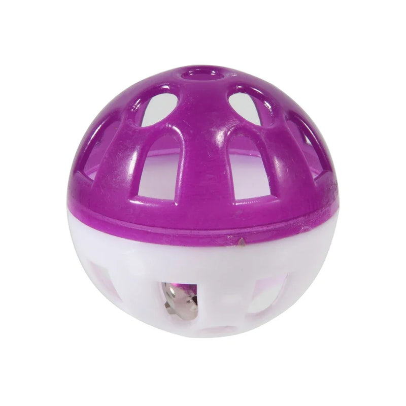 10pc Colorful Hollow Rolling Bell Ball Parrot Toy