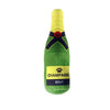 Whimsical Wine Bottle Dog Toy with Squeaker