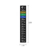 Aquarium Thermometer Stick-On Dual Scale, 5 or 10 Pack