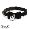 Velvet Bow Tie Pet Collar with Bell for Cats and Small Dogs