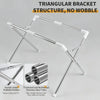 Foldable Pet Grooming Hammock with Quick-Dry Mesh