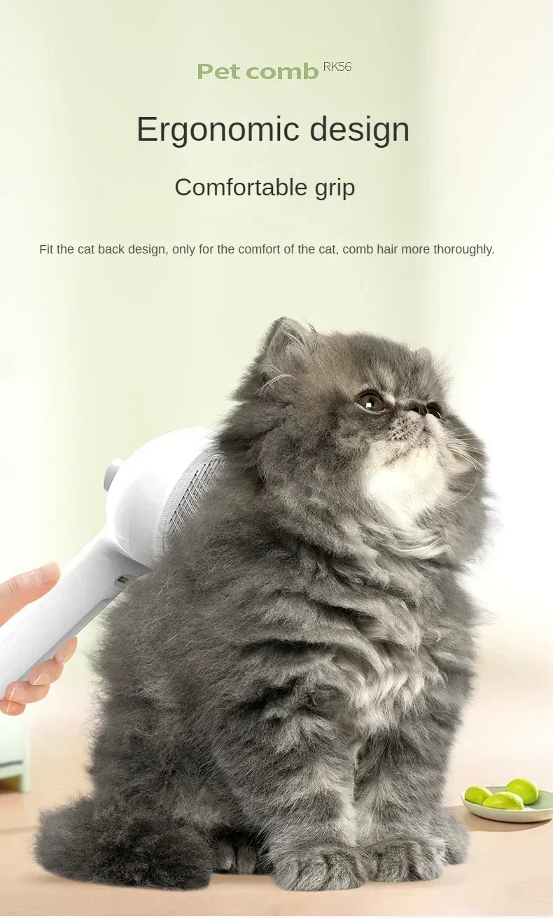 Dampfbürste für Katzen & Hunde