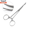 Stainless Steel Pet Grooming Tweezers with Curved Tip
