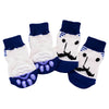 Non-Slip Cotton Pet Socks for Dogs & Cats (4-Pack)