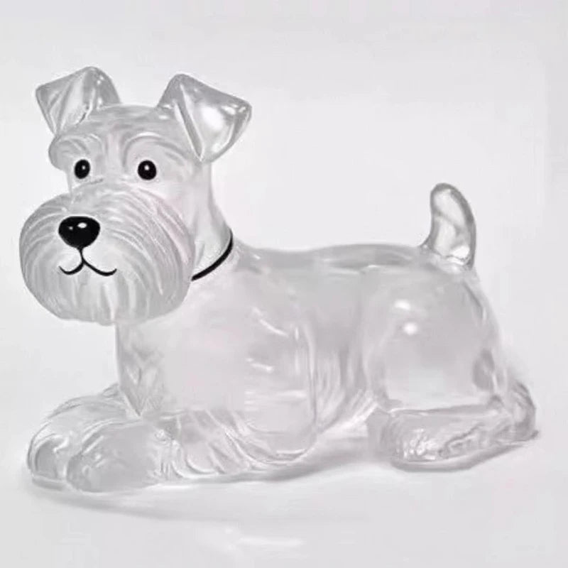 Transparent Pet Hair Keepsake Charm for Keys