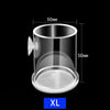 Clear Acrylic Aquarium Feeding Cup Ring Anti-drift Betta Fish Feeder