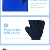 Gants de toilettage en silicone pour animaux