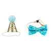 Pet Birthday Celebration Set with Hat Bandana and Bow Tie