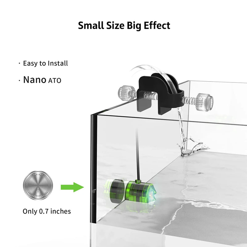 Système de Recharge Automatique Intelligent pour Aquarium avec Pompe