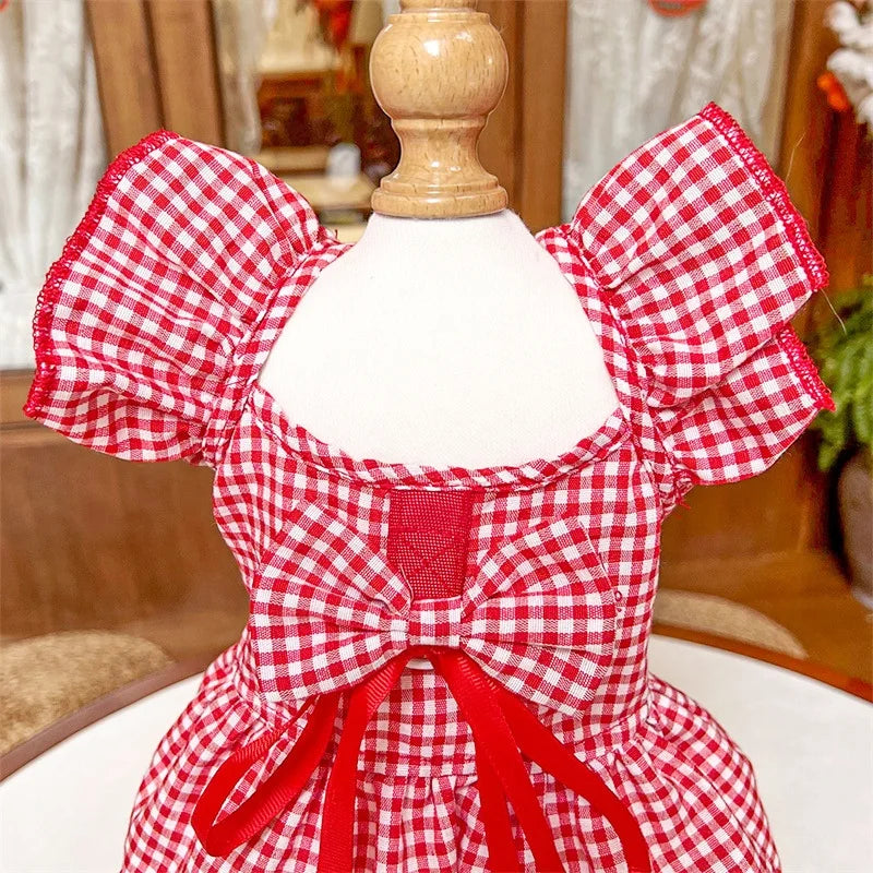 Floral Summer Princess Dress for Small Dogs and Cats