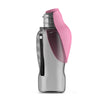 Tragbare 800ml Hundewasserflasche mit klappbarer Schale