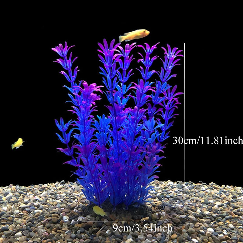Realistic Artificial Aquarium Plants for Fish Tank Décor