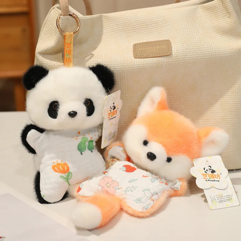 Adorable Cartoon Bean Bag Plush Toy – Soft Forest Animal Stuffed Doll