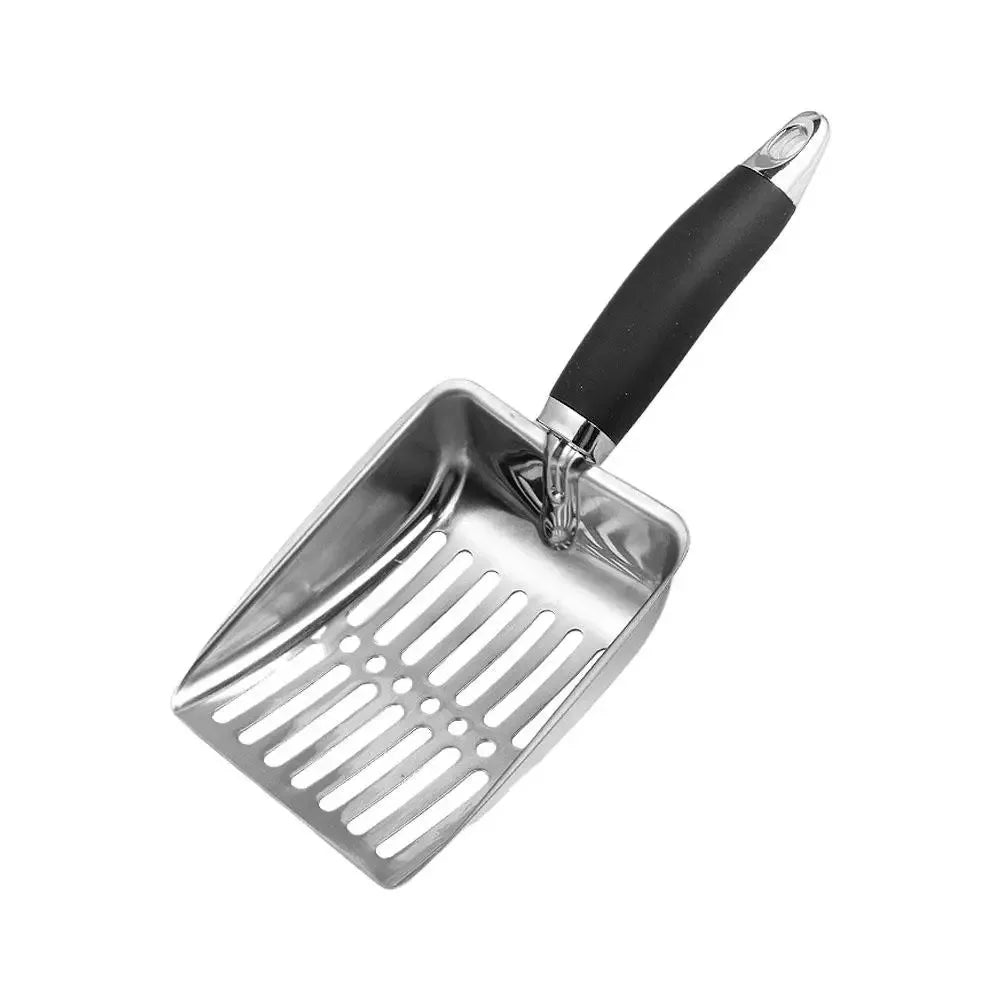 Stainless Steel Cat Litter Scoop with Long Handle