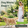 Pet Waste Bags with Dispenser - 320 Count, 16 Rolls Plus Free Leash Clip Holder